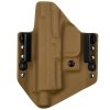 OWB - Canik TP9 Elite Combat - vnější kydexové pouzdro - poloviční sweatguard - coyote hnědá/coyote hnědá
