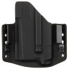 OWB - CZ P-10 M + Olight Baldr Mini - vnější kydexové pouzdro - poloviční sweatguard - černá/černá