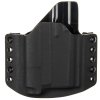 OWB - CZ P-10 M + Olight Baldr Mini - vnější kydexové pouzdro - poloviční sweatguard - černá/černá