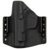 OWB - CZ 75 D Compact BEZ RAILU - vnější kydexové pouzdro - poloviční sweatguard - černá/černá