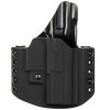 OWB - CZ P-07 - vnější kydexové pouzdro - plný sweatguard - ns - černá/černá