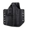 OWB - CZ P-09 - vnější kydexové pouzdro - poloviční sweatguard - carbon/černá