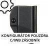C/IWB na 1 zásobník - vnitřní kydexové pouzdro na zakázku
