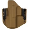 OWB - CZ P-10 F/SC OR - vnější kydexové pouzdro - poloviční sweatguard - coyote hnědá/coyote hnědá