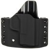 OWB - Springfield XD-S MOD.2 - HS S5/S7 - vnější kydexové pouzdro - poloviční sweatguard - černá/černá