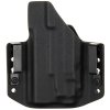 OWB - Glock 19 Gen5 - Glock 19X/45 + Streamlight TLR-8 - vnější kydexové pouzdro - poloviční sweatguard - černá/černá