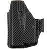 AIWB - Glock 43/43X + Streamlight TLR-6 - appendix vnitřní kydexové pouzdro - poloviční sweatguard - ns - carbon