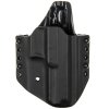 OWB - Ruger-57 - vnější kydexové pouzdro - poloviční sweatguard - černá/černá