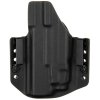 OWB - Glock 17 Gen5 + Streamlight TLR-7A - vnější kydexové pouzdro - poloviční sweatguard - černá/černá