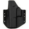OWB - CZ P-10 F .45 AUTO - vnější kydexové pouzdro - poloviční sweatguard - černá/černá