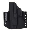 OWB - Springfield XDM 4.5" - vnější kydexové pouzdro - poloviční sweatguard - černá/černá