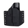 OWB - Springfield XDM 4.5" - vnější kydexové pouzdro - poloviční sweatguard - černá/černá