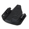 OWB - Glock 17 Gen5 + Streamlight TLR-6 - vnější kydexové pouzdro - poloviční sweatguard - černá/černá