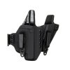 AIWB - Glock 48 + Streamlight TLR-6 + zásobník - appendix vnitřní kydexové pouzdro - plný/plný sweatguard - ns - černá