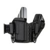 AIWB - Springfield Hellcat OSP - HS H11 RDR + zásobník - appendix vnitřní kydexové pouzdro - plný/plný sweatguard - ns - černá