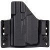 OWB - Glock 43X Rail MOS + Streamlight TLR-6 - vnější kydexové pouzdro - poloviční sweatguard - černá/černá