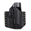 OWB - Walther PPQ 5" - vnější kydexové pouzdro - poloviční sweatguard - carbon/černá
