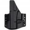 OWB - Glock 19/23/32 - Glock 19X/45 MOS - vnější kydexové pouzdro - plný sweatguard - ns - černá/černá