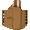 OWB - CZ P-10 C OR - vnější kydexové pouzdro - poloviční sweatguard - coyote hnědá/coyote hnědá
