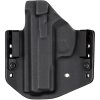 OWB - CZ 75 P-01 Ω - CZ 75 D Compact - CZ 75 Compact Shadow Line - vnější kydexové pouzdro - poloviční sweatguard - carbon/černá