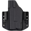 OWB - Glock 19/23/32 + Inforce WILD1 - vnější kydexové pouzdro - poloviční sweatguard - černá/černá