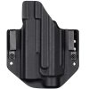 OWB - Glock 17 Gen5 + Streamlight TLR-2 HL - vnější kydexové pouzdro - poloviční sweatguard - černá/černá