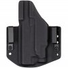 OWB - Glock 48 Rail MOS + Streamlight TLR-7 Sub - vnější kydexové pouzdro - poloviční sweatguard - černá/černá