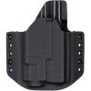 OWB - Glock 19 Gen5-6 - Glock 19X/45 + Fenix GL22 - vnější kydexové pouzdro - poloviční sweatguard - černá/černá