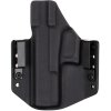 OWB - Glock 17/22/31 - vnější kydexové pouzdro - poloviční sweatguard - tmavě šedá/černá