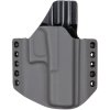 OWB - Glock 17/22/31 - vnější kydexové pouzdro - poloviční sweatguard - tmavě šedá/černá