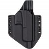 OWB - Glock 17 Gen5 + ZÁVIT - vnější kydexové pouzdro - poloviční sweatguard - černá/černá