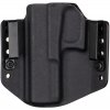 OWB - Glock 17/22/31 - vnější kydexové pouzdro - bez sweatguardu - carbon/černá