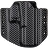 OWB - Glock 17/22/31 - vnější kydexové pouzdro - bez sweatguardu - carbon/černá