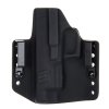 OWB - Springfield XDM 4.5" - vnější kydexové pouzdro - poloviční sweatguard - carbon/černá