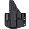 OWB - Glock 19/23/32 - Glock 19X/45 - vnější kydexové pouzdro - plný sweatguard - carbon/černá