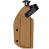TAC - SIG Sauer P320 Full-Size/X-Five - AUTO pojistka - taktické kydexové pouzdro - coyote hnědá 3 mm
