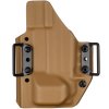 FROGY - Glock 19/23/32 - Glock 19X/45 + Streamlight TLR-7 X - vnější kydexové pouzdro - poloviční sweatguard - coyote hnědá