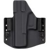 OWB - Glock 19/23/32 - Glock 19X/45 - vnější kydexové pouzdro - poloviční sweatguard - šedá/černá