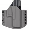 OWB - Glock 19/23/32 - Glock 19X/45 - vnější kydexové pouzdro - poloviční sweatguard - šedá/černá
