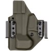 FROGY - Glock 19/23/32 - Glock 19X/45 - Glock 26 - vnější kydexové pouzdro - poloviční sweatguard - olivová
