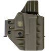 FROGY - Glock 19 Gen3-6 - Glock 19X/45 - vnější kydexové pouzdro - poloviční sweatguard - olivová