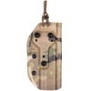 TAC - Glock 17/19 - Glock 19X/45 - BUNGEE pojistka - taktické kydexové pouzdro - multicam