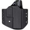 OWB - AREX ZERO 1 S - vnější kydexové pouzdro - poloviční sweatguard - černá/černá