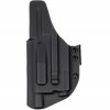 AIWB - CZ P-10 C OR + Olight Baldr S - ZÁVIT - appendix vnitřní kydexové pouzdro - plný sweatguard - ns - černá