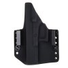 OWB - Glock 17/22/31 - vnější kydexové pouzdro - plný sweatguard - černá/černá