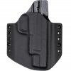 OWB - HS-9 5.0 G2 - Springfield XD-9 MOD.2 5" - vnější kydexové pouzdro - poloviční sweatguard - černá/černá