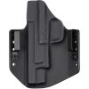 OWB - HS-9 5.0 G2 - Springfield XD-9 MOD.2 5" - vnější kydexové pouzdro - poloviční sweatguard - černá/černá