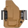 FROGY - Glock 43X Rail MOS + Streamlight TLR-7 Sub - vnější kydexové pouzdro - poloviční sweatguard - coyote hnědá
