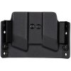 OWB - HS H11 - H11 PRO - Springfield Hellcat/PRO - vnější kydexové pouzdro na 2 zásobníky - plný sweatguard - černá/černá