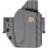 FROGY - Glock 43X Rail MOS + Streamlight TLR-7 Sub - vnější kydexové pouzdro - poloviční sweatguard - tmavě šedá
